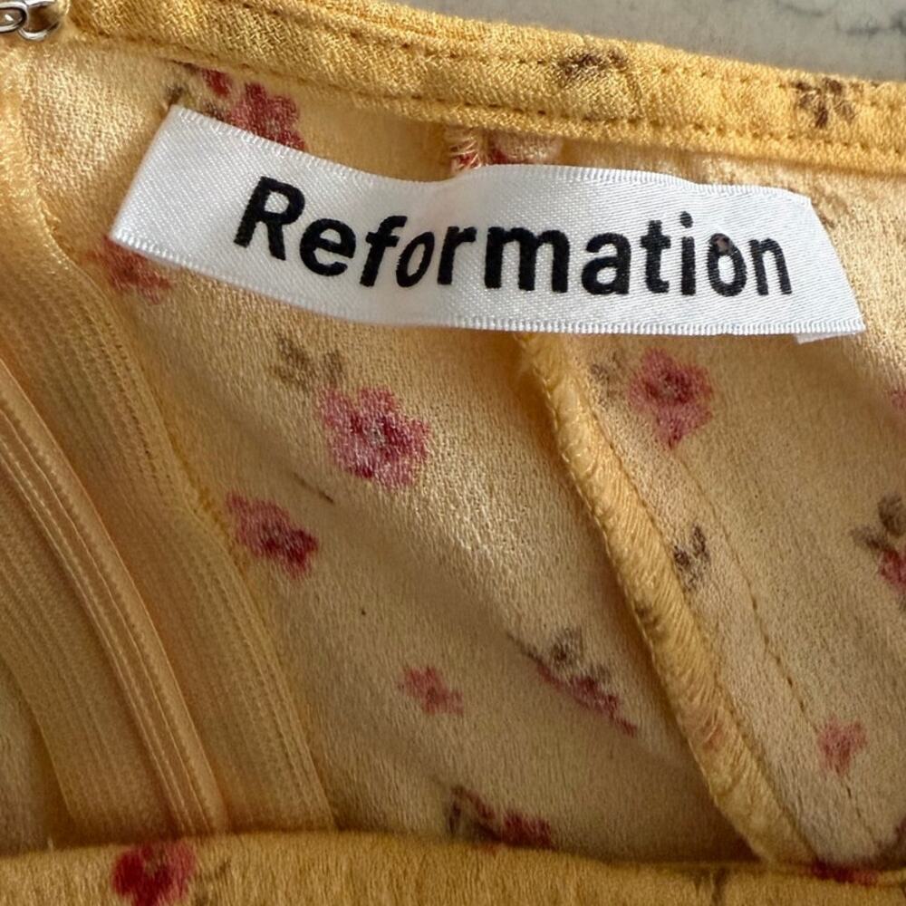 Reformation Zoe Midi Skirt Size 0 - Picture 6 of 7